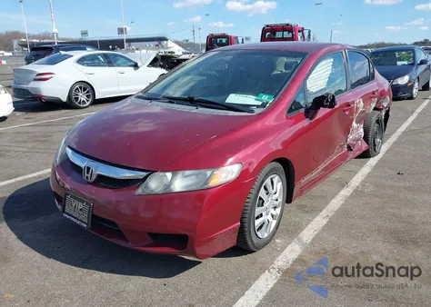 2009 Honda Civic Lx from USA, damaged, VIN 2HGFA16539H531879